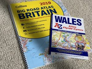 Photo of road atlas's